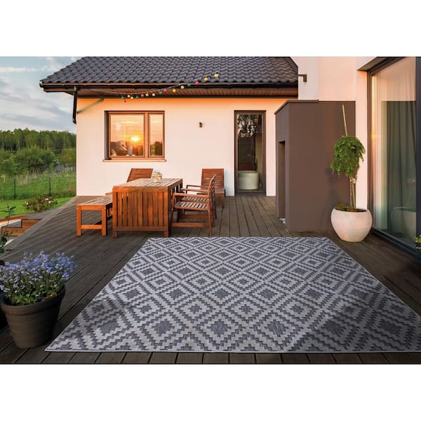 Home Decorators Collection Outdoor 8 ft. x 11 ft. Dual Surface Non-Slip Rug  Pad 7584420820 - The Home Depot