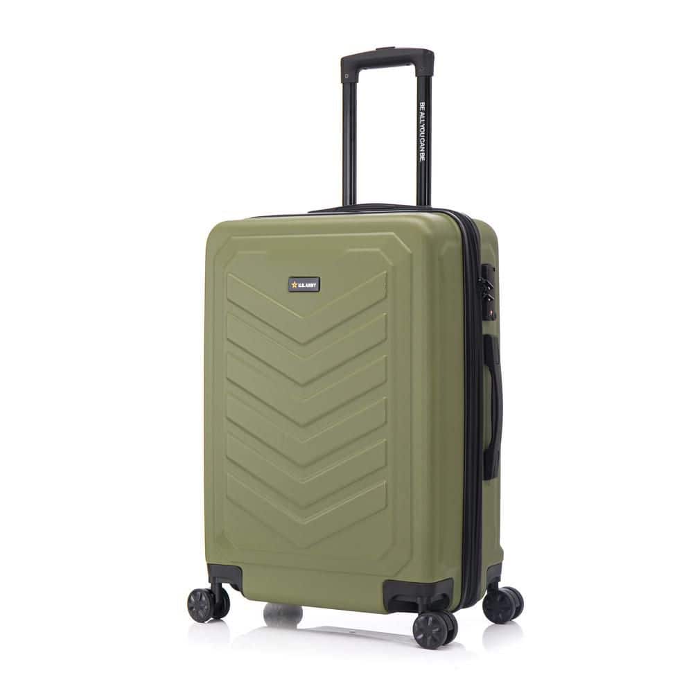 US ARMY FOX PRO 28 in. Expandable Large Suitcase with TSA Lock