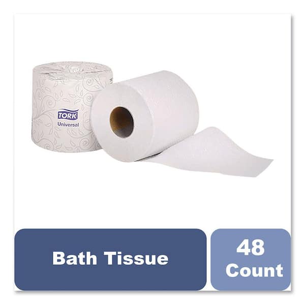 TORK Universal Toilet Paper Septic Safe 2-Ply White 616-Sheets