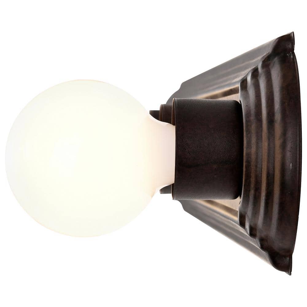 36-Inch Mahogany Bronze 6-Light Vanity Fixture