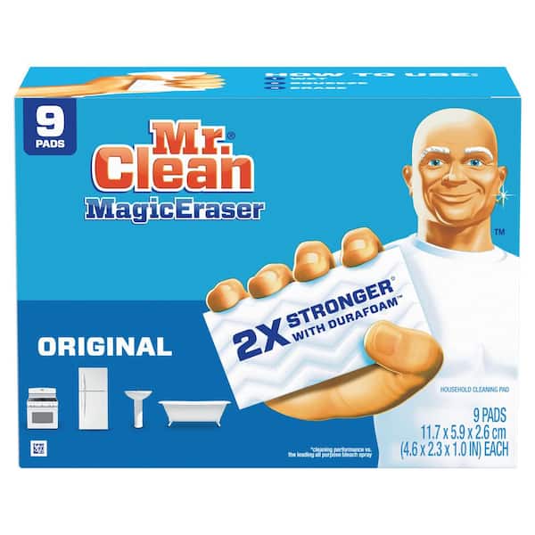Bọt tẩy sạch Durafoam Mr. Clean Magic Erasers sẽ làm cho công việc của bạn trở nên rất dễ dàng. Sản phẩm này đi kèm với khả năng tẩy sạch hiệu quả mọi mảng bẩn bám trên bề mặt, đồng thời giúp bảo vệ và duy trì sự mới mẻ của nó. Hãy xem hình ảnh liên quan để tìm hiểu thêm.