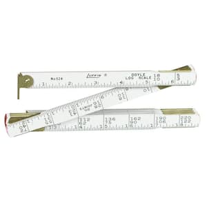 Mezurall Pocket Measuring Tapes, 1/2 in x 12 ft, 1/16 in; 1/8 in Grad. |  Bundle of 2 Each