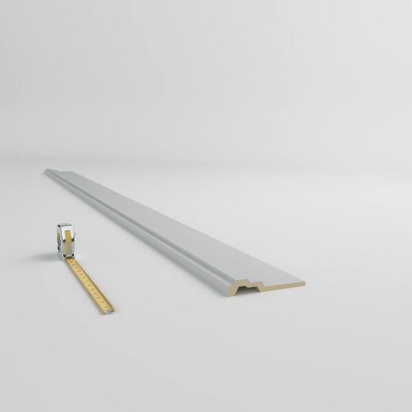 Ekena Millwork Kirizma 6.5 in. D x 6.5 in. W x 96 in. L Polyurethane Crown Moulding