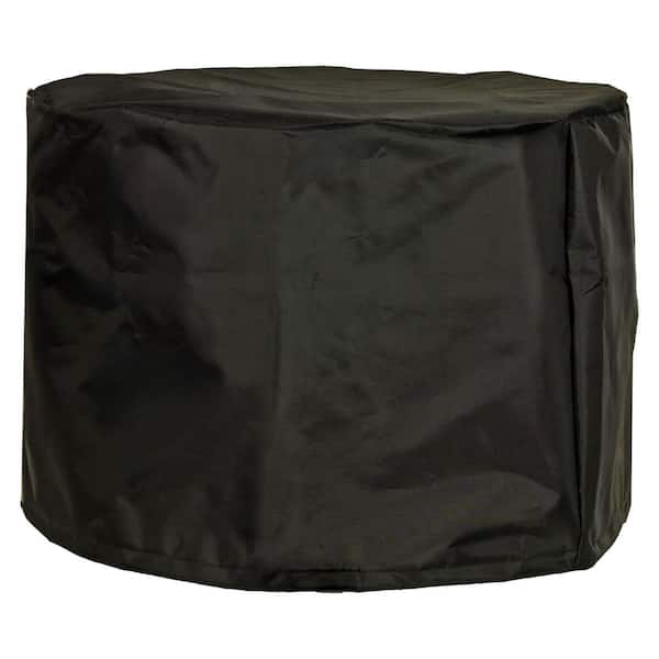 Sunnydaze Oxford Cloth Round Fire Pit Cover - Black - 22.5 in (57,15 cm)