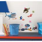 10 in. x 18 in. Finding Nemo 44-Piece Peel and Stick Wall Decals