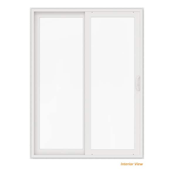 Jeld Wen 72 In X 96 V 4500 White, French Patio Doors With Blinds 72×96