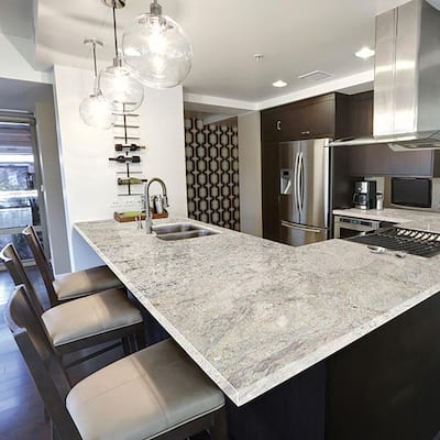 Gray Granite Countertops Countertops The Home Depot