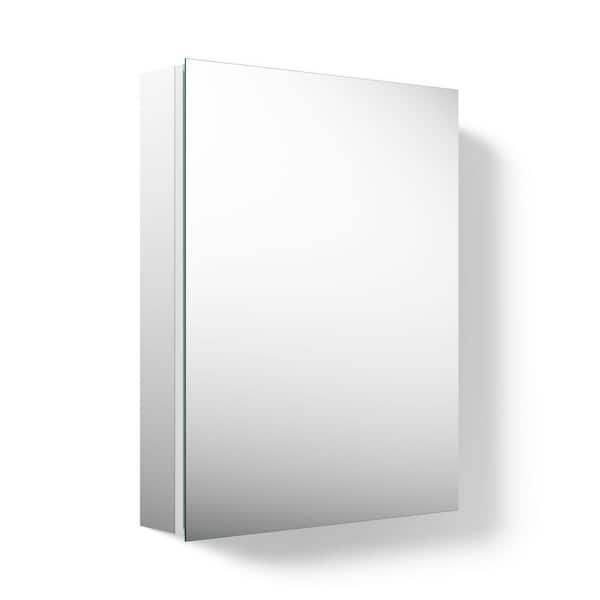 Embark 20 in. W x 26 in. H Rectangular Recessed/Surface Mount Medicine Cabinet with Mirror
