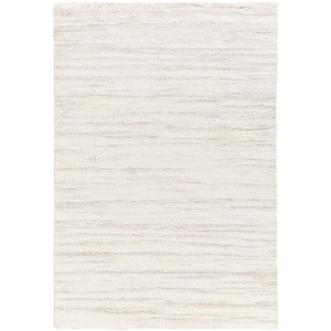 Cloudy Shag Cream 5 ft. x 7 ft. Indoor Area Rug