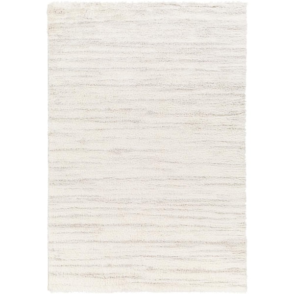 Livabliss Cloudy shag Cream 8 ft. x 10 ft. Indoor Area Rug