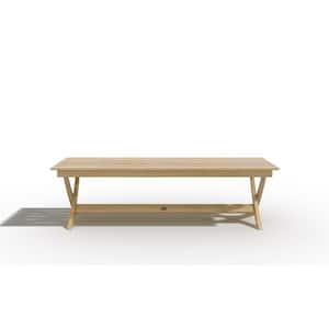 Jacques 3-Person Teak Outdoor Bench