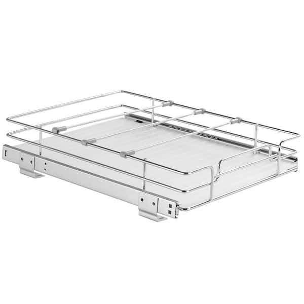 Pull Out Cabinet Organizer Heavy Duty Slide Out Pantry Shelves Steel Roll Out Drawers Sliding Drawer Storage