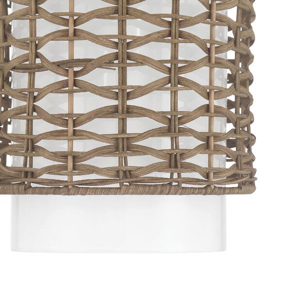 Hunter Hunter Laila 1 Light Luxe Gold Cylinder Pendant Lighting