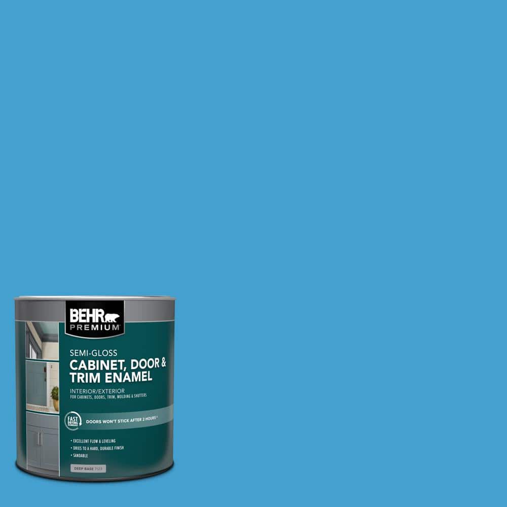 1 qt. #AE-47 Horizon Blue Semi-Gloss Enamel Interior/Exterior Cabinet, Door & Trim Paint price history on PriceWatchPro