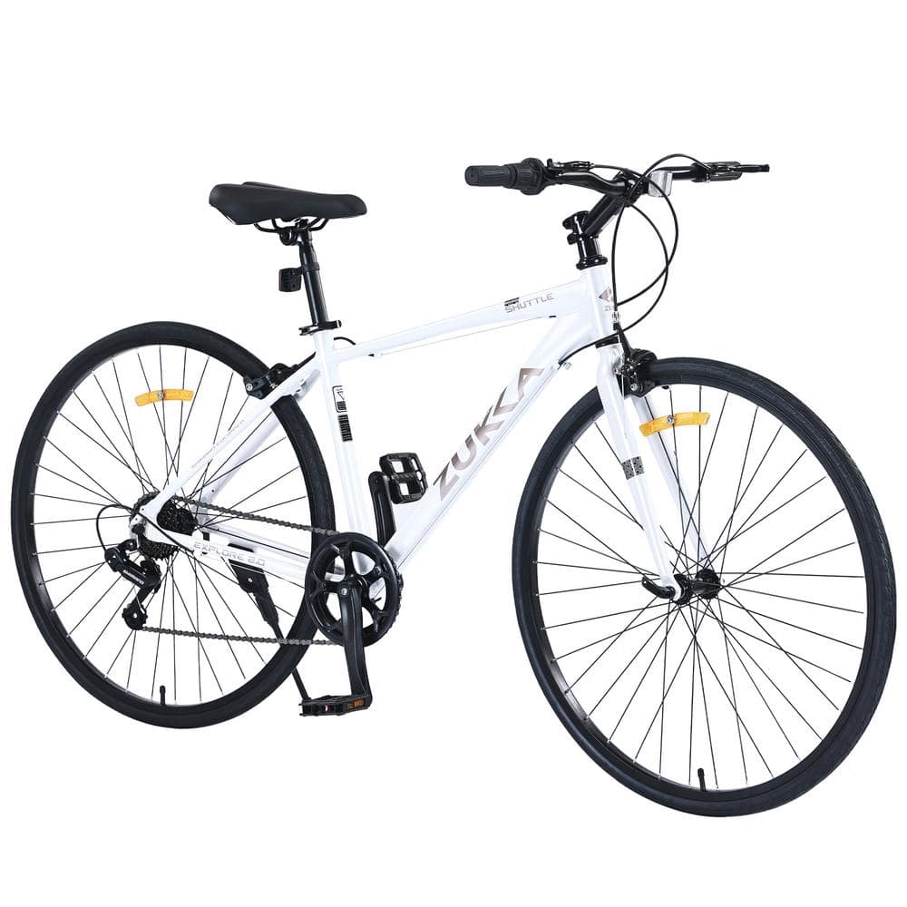 Zeus & Ruta 28 in. Bike with 7 Speed Hybrid and Aluminum Alloy Frame C ...