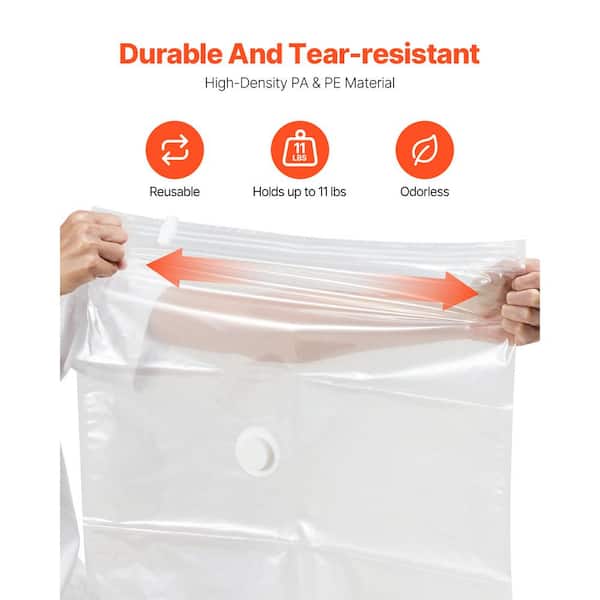 Vacuum Seal Bag Space Saver Bags Home Depot Ziploc Space Bag Bag