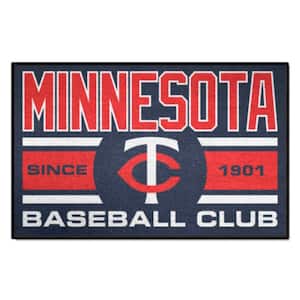 MLB Minnesota Twins Blue 2 ft. x 3 ft. Area Rug