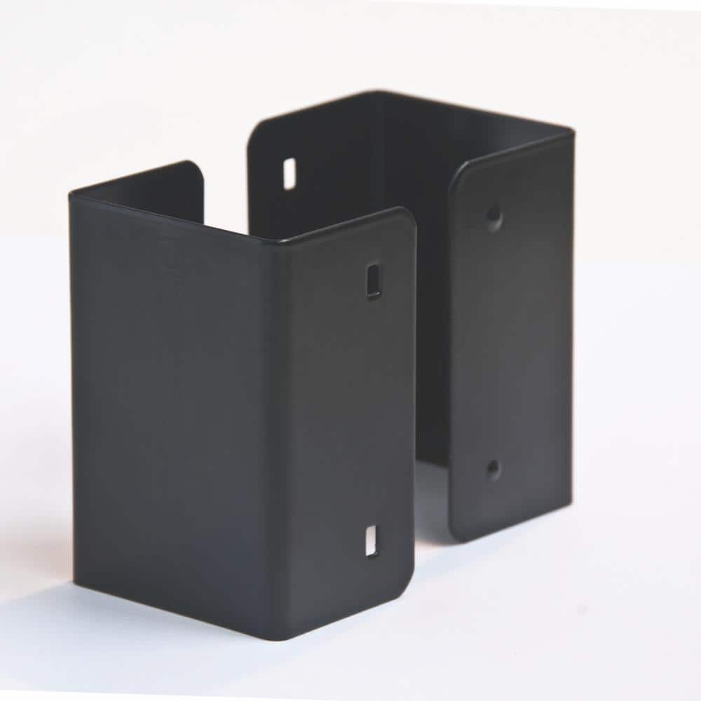 2.5 in. L x 2.5 in. W x 3 in. H Black Ornamental Fence Post Guard price history on PriceWatchPro