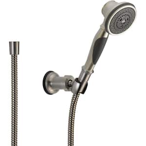 3-Spray Wall Mount Handheld Shower Head 1.75 GPM in Stainless