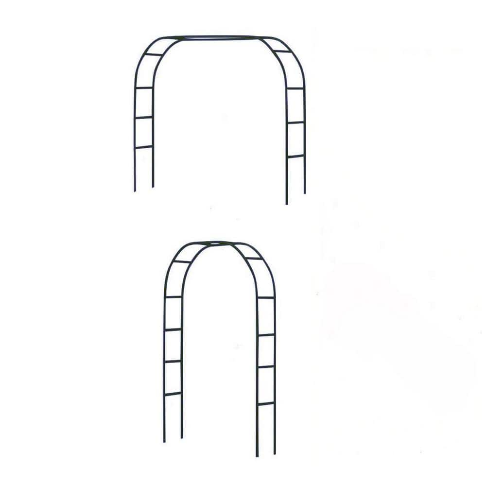 7.5 ft. Metal Arch (2 Way Assemble) for Wedding Garden Bridal Party ...