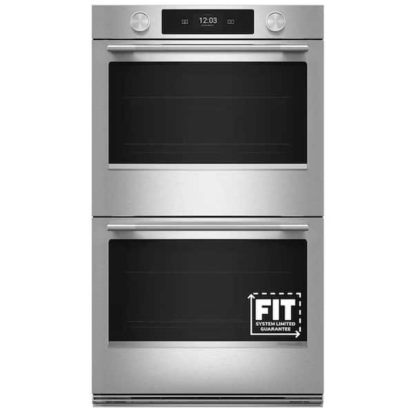 30 in. Smart Double Electric Wall Oven with Intelligent Cooking Camera in PrintShield Finish