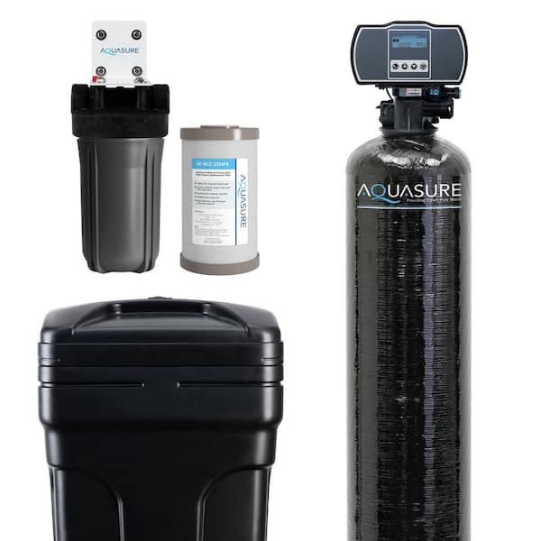 Harmony Series 48,000 Grain Electronic Metered Water Softener with Sediment and Carbon Pre-Filter