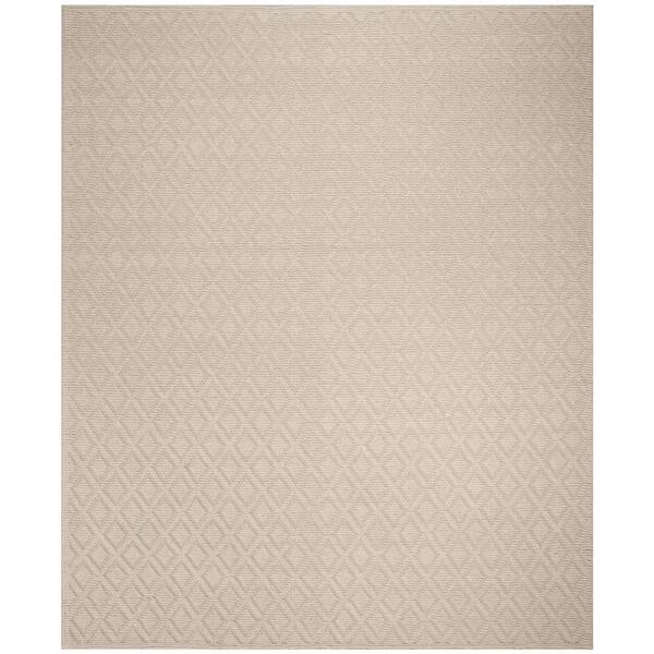 Vermont 11 ft. x 15 ft. Ivory Geometric Area Rug