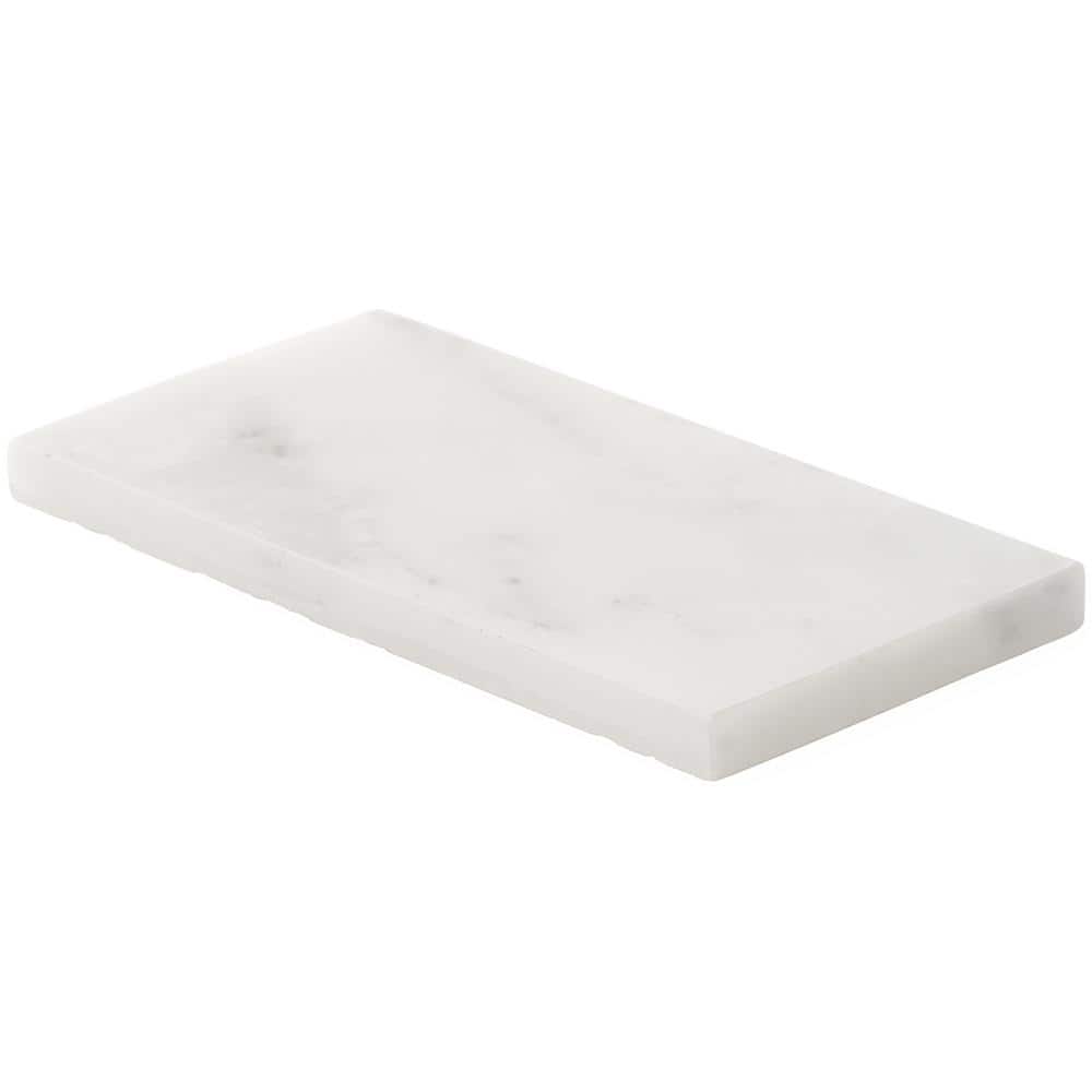 Eastern Asian Statuary White Polished Marble Subway Tile