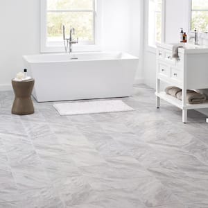 Newgate Gray Marble Matte 12 in. x 24 in. Glazed Ceramic Floor and Wall Tile (15.04 sq. ft./Case)