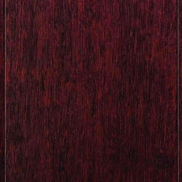 Home Legend Strand Woven Cherry 3/8 in. Thick x 4-3/4 in. Wide x 36 in. Length Click Lock Bamboo Flooring (19 sq. ft. / case)