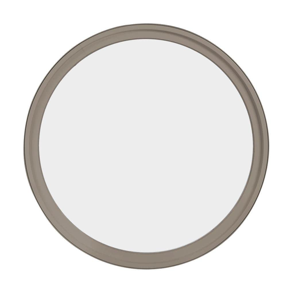 36 in. x 36 in. Round Sandstone 6-9/16 in. Jamb 2-1/4 in. Interior Trim Geometric Aluminum Clad Wood Window price history on PriceWatchPro