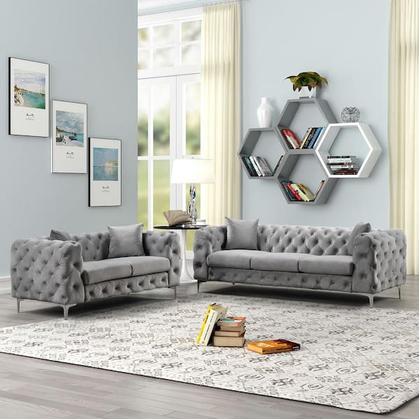 Cheap sofa on sale and loveseat