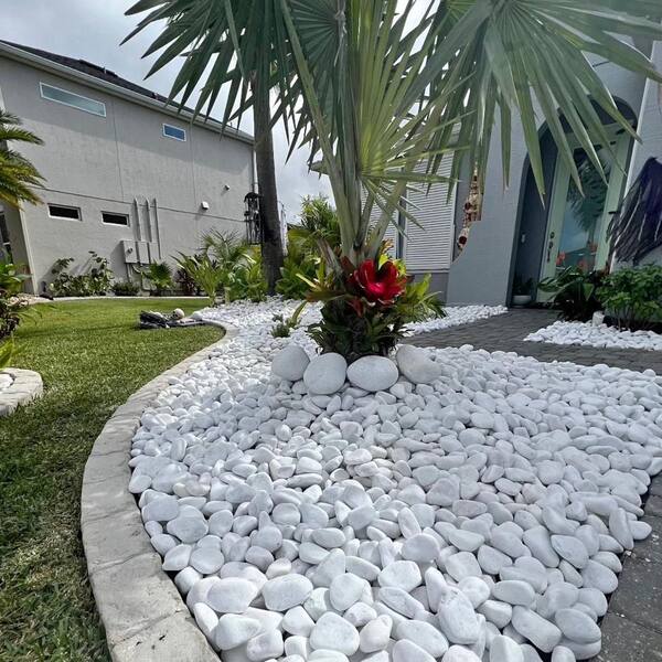 Landscaping pebbles