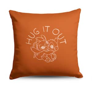 Lilo & Stitch Hug It Out Printed Throw Pillow