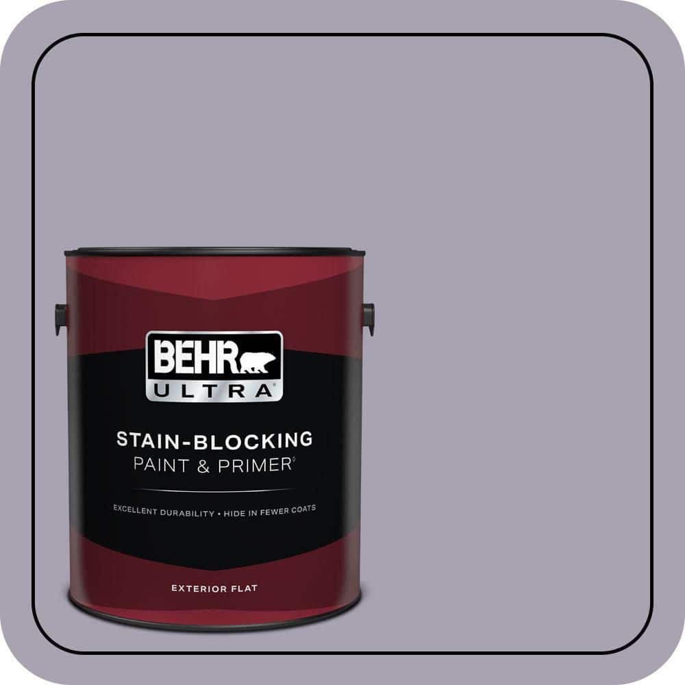 1 gal. #N560-3 Luxe Lilac Flat Exterior Paint & Primer price history on PriceWatchPro