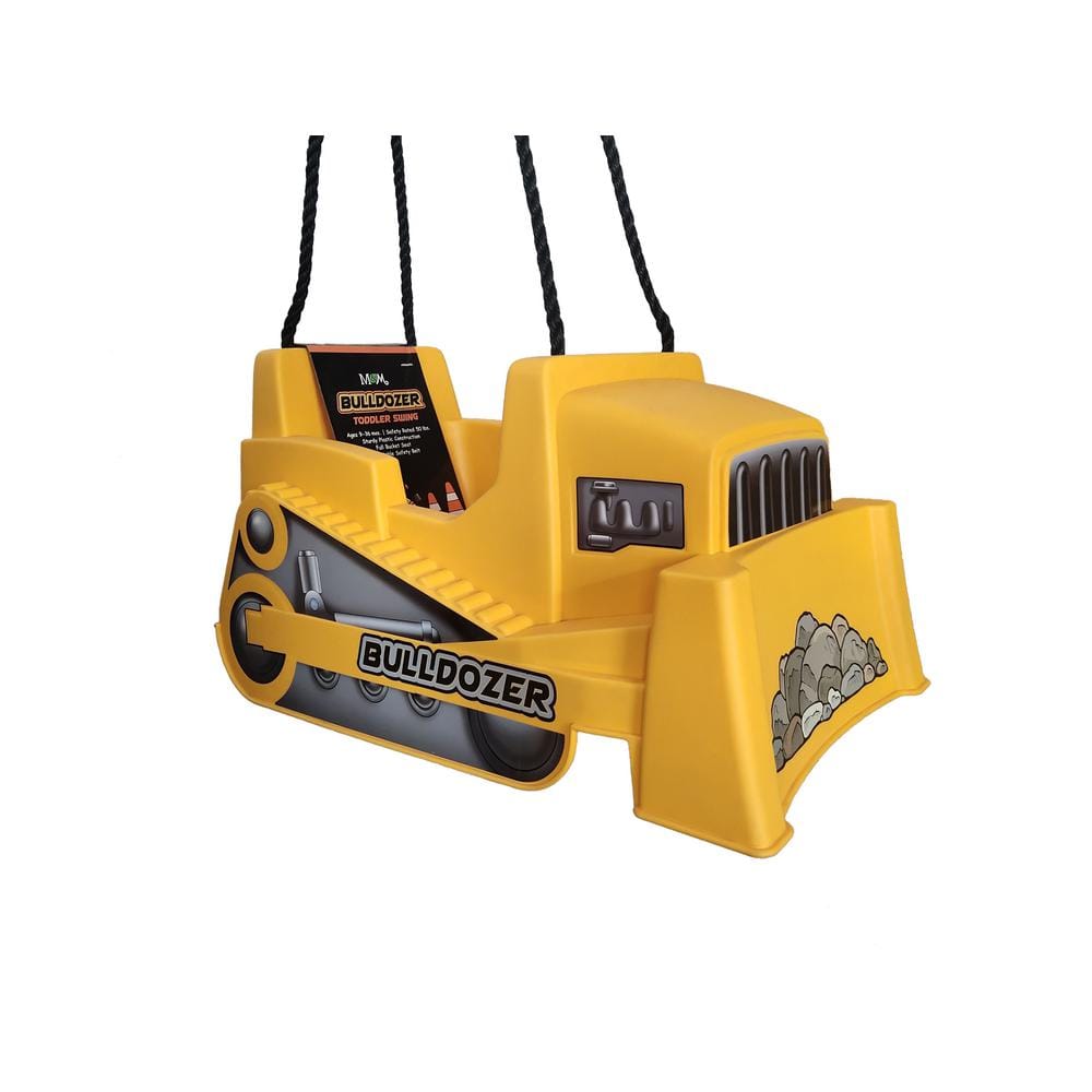 M and M Sales Enterprises Bulldozer Toddler Swing MM00196 - The