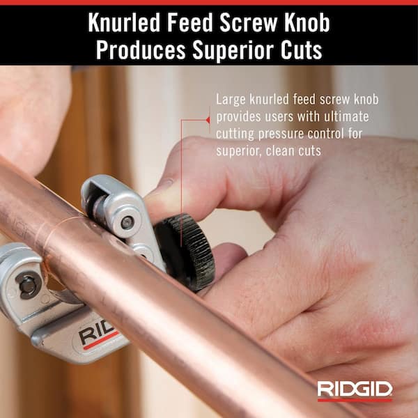 RIDGID 3/16 in. to 15/16 in. 104 Close Quarters Copper, Aluminum