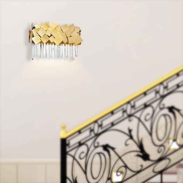 Panache 3 Light Vanity Light With Medallion Gold Finish