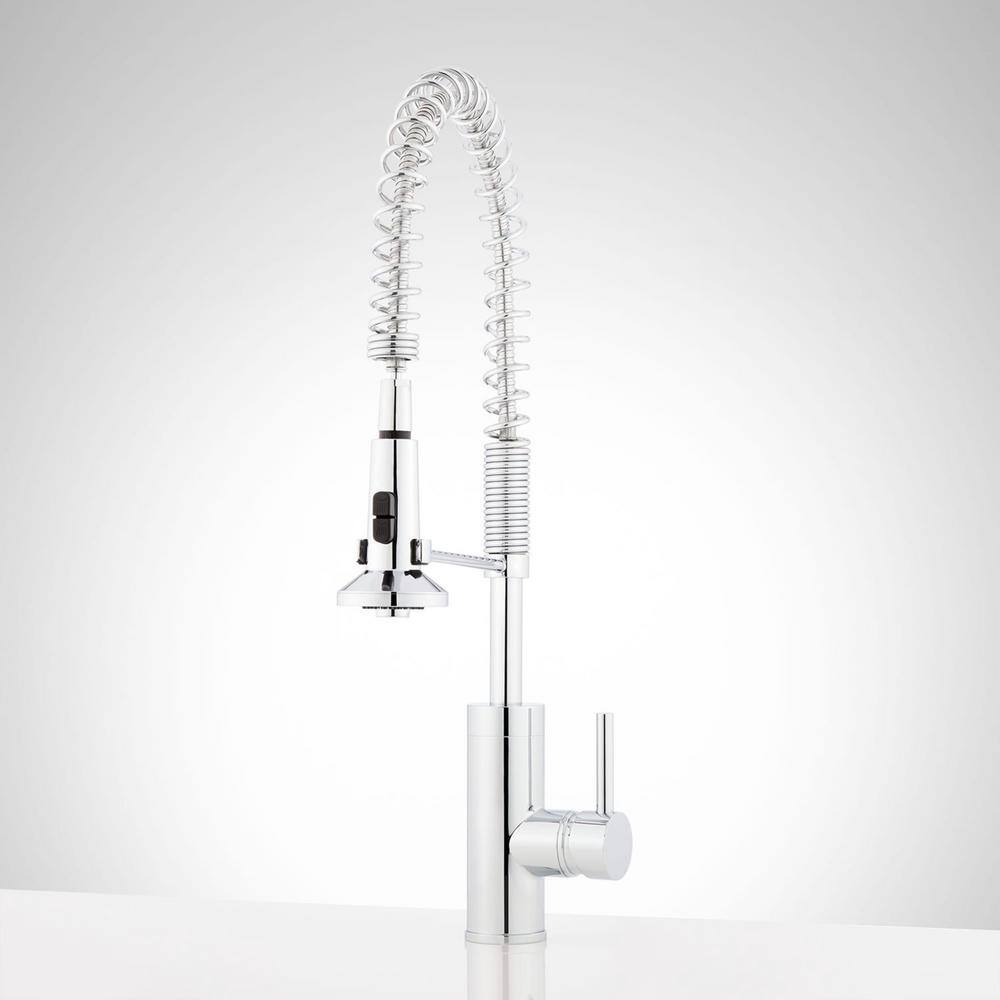 UPC 781889230466 product image for Presidio Single Handle Pull Out Sprayer Kitchen Faucet in Chrome | upcitemdb.com