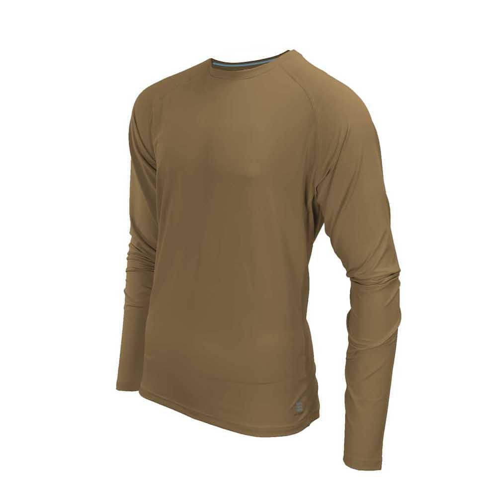 MOBILE COOLING Men's 3XL Coyote DriRelease Long Sleeve
