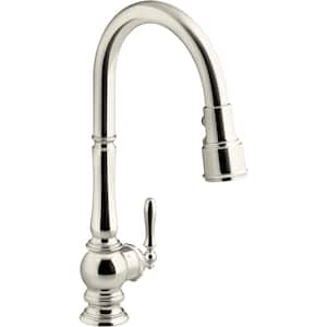 KOHLER Artifacts 8 in. Wall-Mount Bath Spout with Flare Design in 