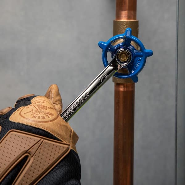 Klein Tools 7-Piece SAE Combination Wrench Set 68400 - The Home Depot