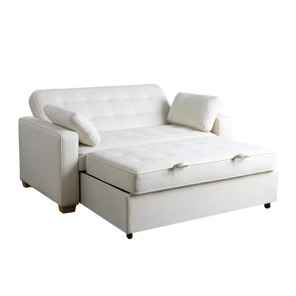 Serta augustus store microfiber convertible sofa