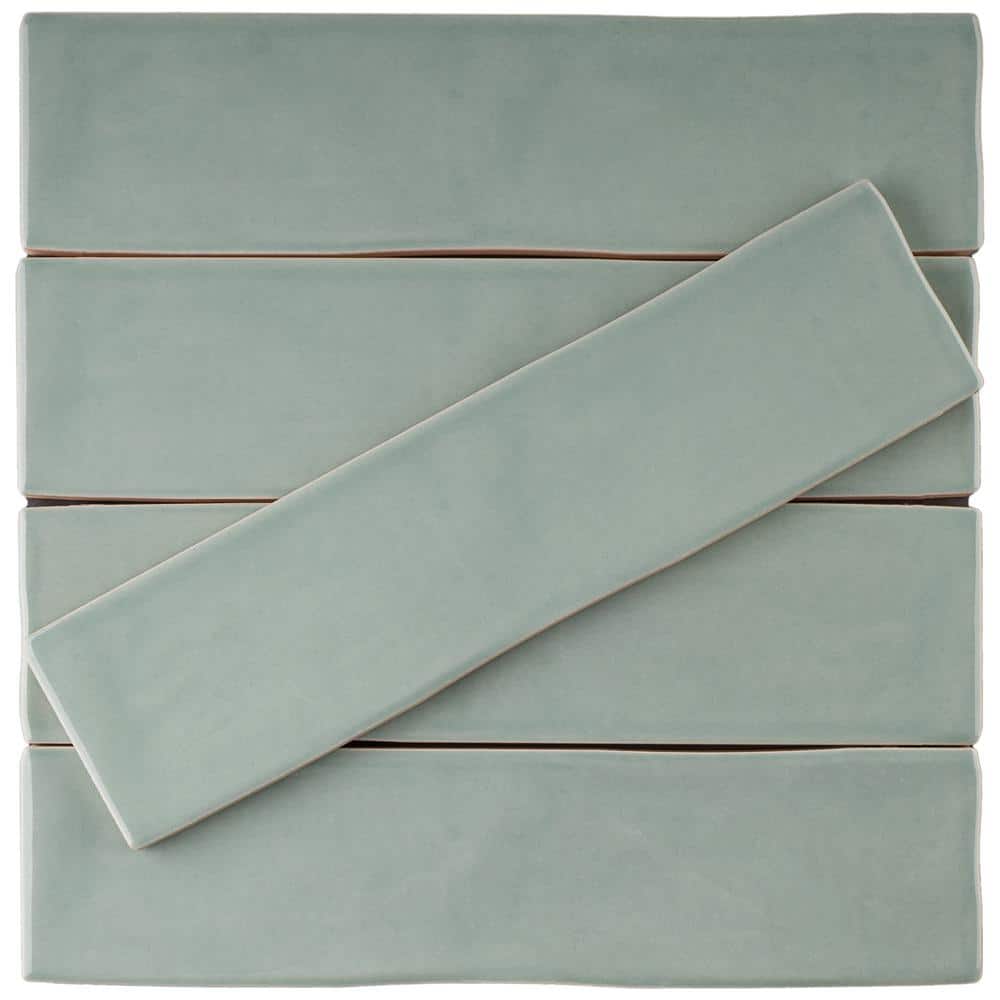 Jade Green 3x12 Ceramic Subway Wall Tile