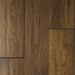Sable Hickory 3/4 in. T x 4 in. W Hand Scraped Solid Hardwood Flooring (16 sq.ft./case)