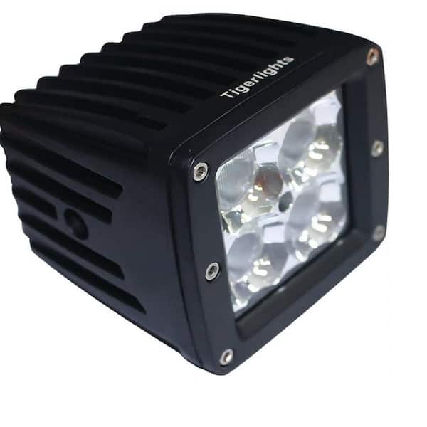 LED Square Spot Beam TL200S 12V, 16 Amps, 900 Lumens, Spot Off-Road Light