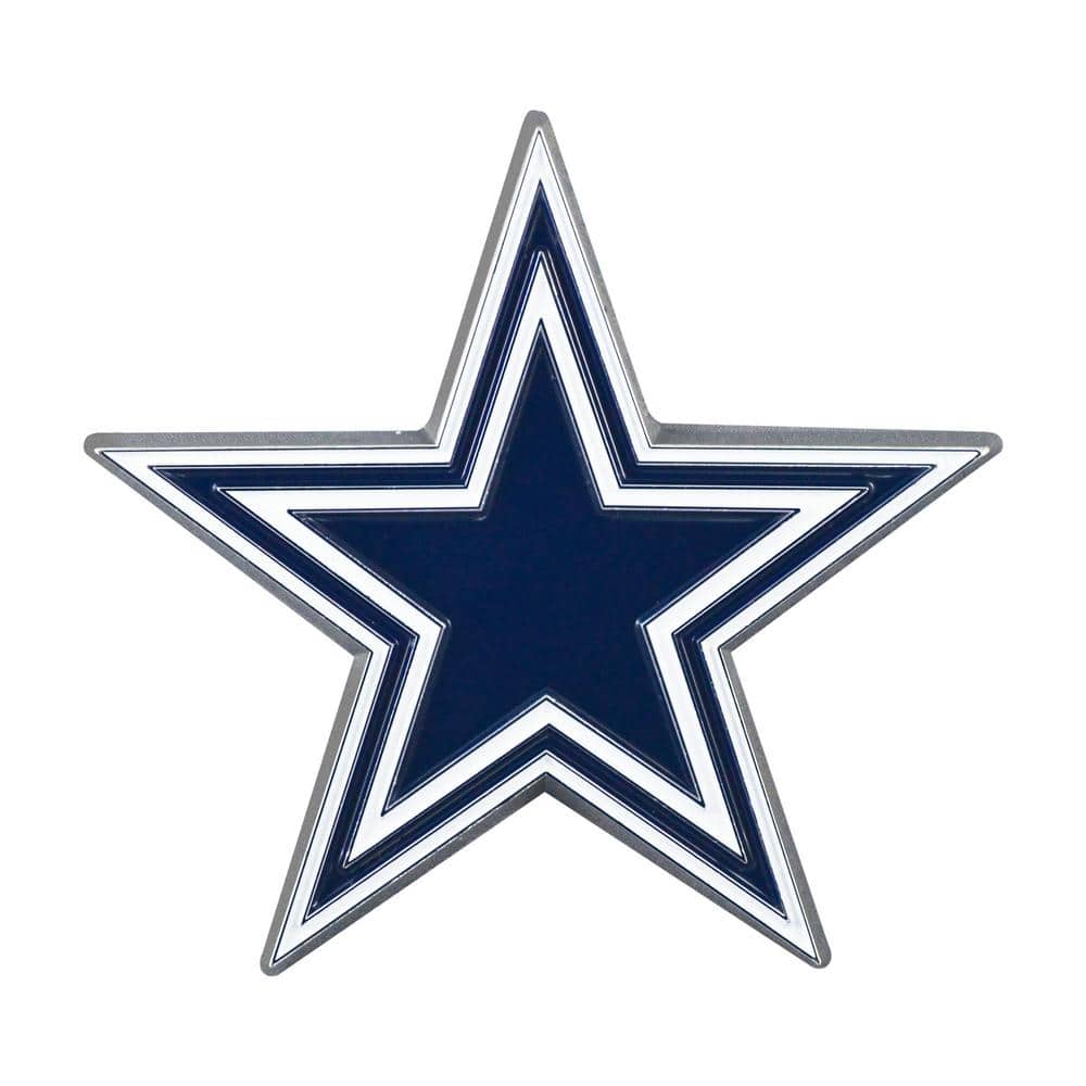 : Dallas Cowboys NFL Metal 3D Team Emblem by FANMATS – All  Weather Decal for Indoor/Outdoor Use - Easy Peel & Stick Installation on  Vehicle, Cooler, Locker, Tool Chest – Unique Gift