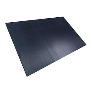 Non-Conductive Insulating Switchboard Mat, Class 2, Black, 24 in. x 72 in. ASTM D178, Indoor/Outdoor, Corrugated Surface