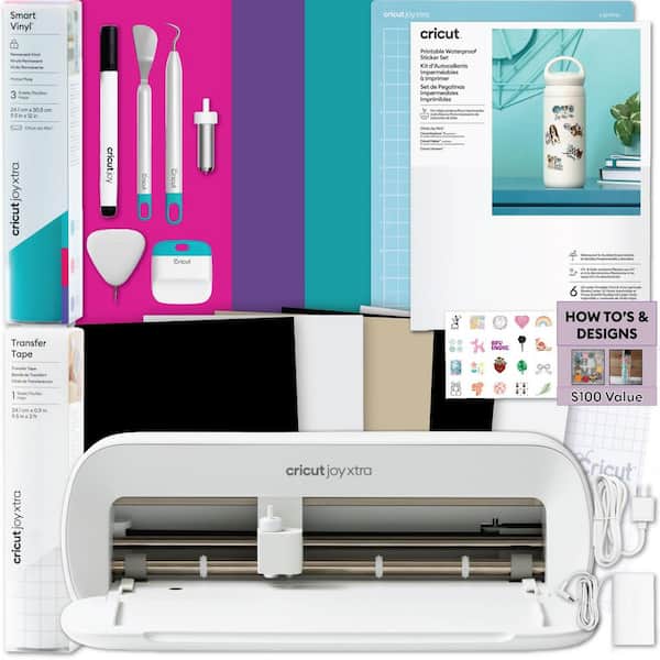 Cricut Joy Xtra Die Cutting Machine Bundle with Sticker Making