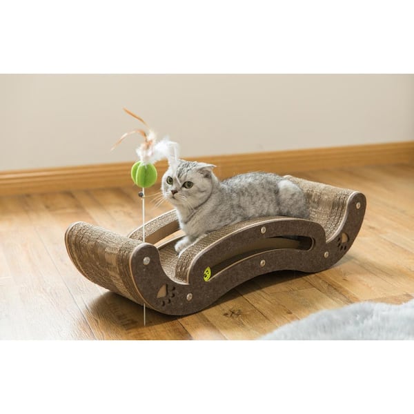 cardboard cat scratcher lounger